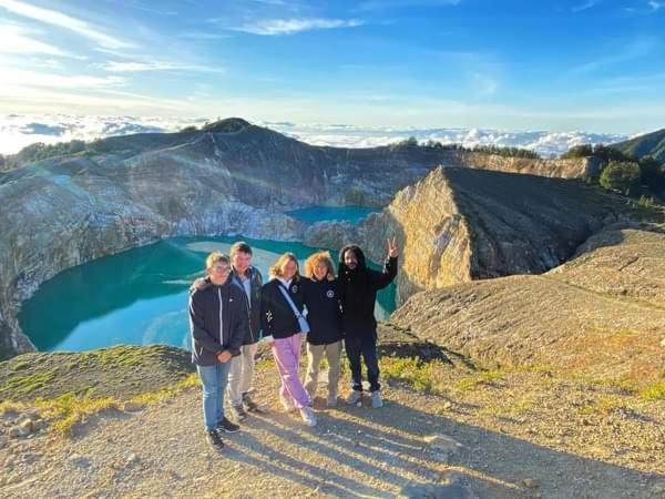 Andy'S Lodge Kelimutu Bagian luar foto